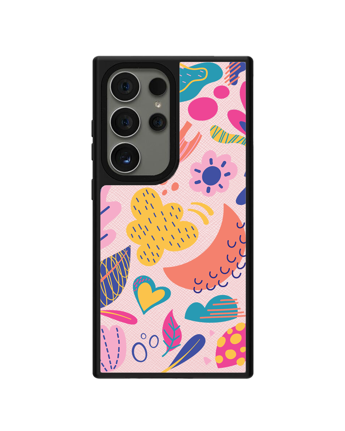 Android Leather Grip Case - Florals