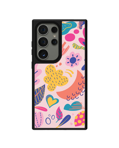 Android Leather Grip - Florals