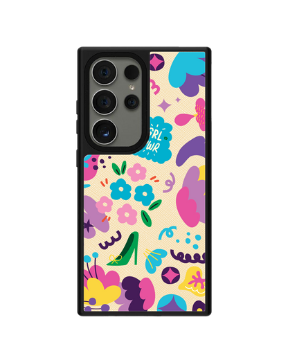 Android Leather Grip - Girl Power 1.0