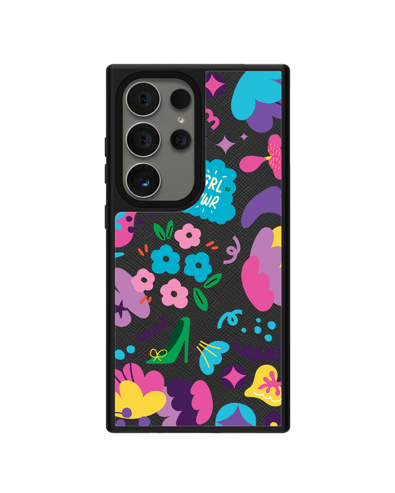 Android Leather Grip Case - Girl Power 1.0