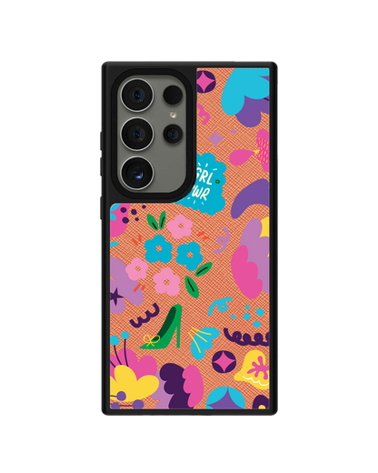 Android Leather Grip - Girl Power 1.0
