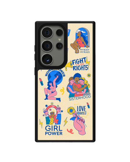 Android Leather Grip - Girl Power 2.0