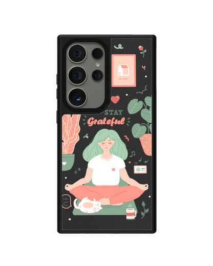Android Leather Grip - Grateful