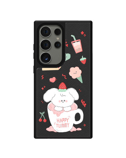 Android Leather Grip - Happy Tummy