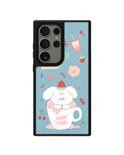 Android Leather Grip - Happy Tummy