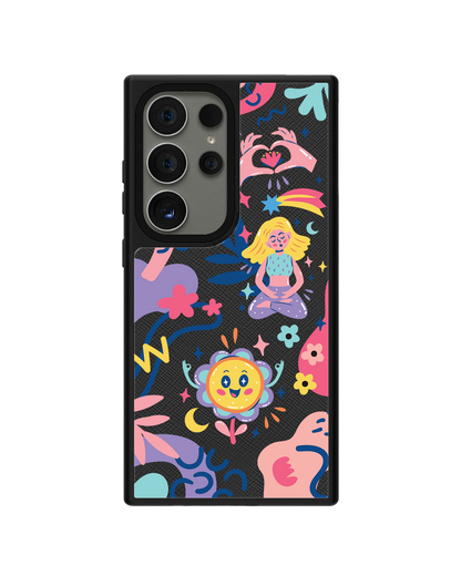 Android Leather Grip - Heather