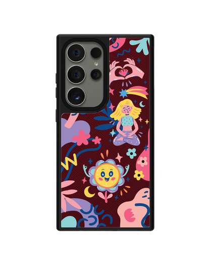 Android Leather Grip - Heather