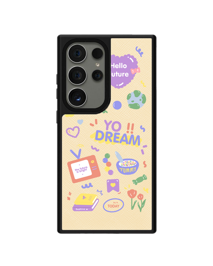 Android Leather Grip - Hello Future
