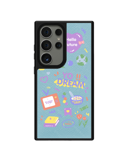Android Leather Grip - Hello Future