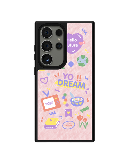 Android Leather Grip - Hello Future