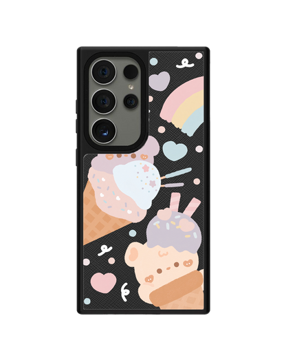 Android Leather Grip - Ice Cream for Teddy