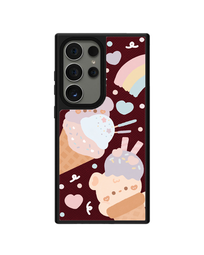 Android Leather Grip - Ice Cream for Teddy