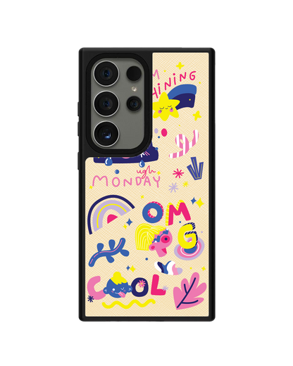 Android Leather Grip - Monday My Day