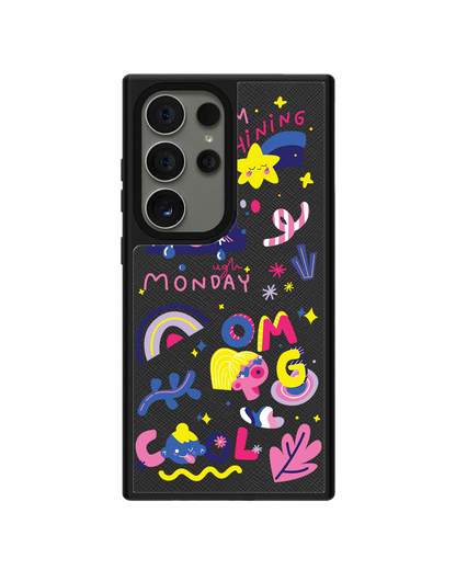Android Leather Grip - Monday My Day