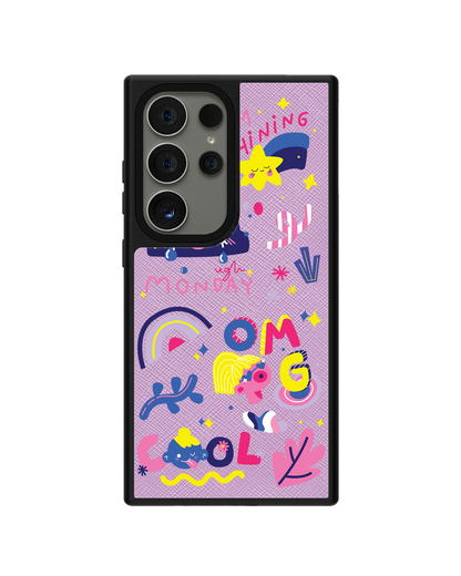 Android Leather Grip - Monday My Day