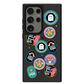 Android Leather Grip Case - Monster Sticker Pack