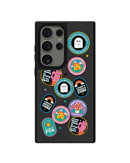 Android Leather Grip - Monster Sticker Pack