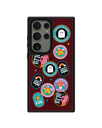 Android Leather Grip - Monster Sticker Pack