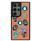 Android Leather Grip Case - Monster Sticker Pack