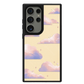 Android Leather Grip Case - Pastel Clouds