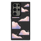 Android Leather Grip Case - Pastel Clouds