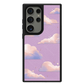 Android Leather Grip Case - Pastel Clouds