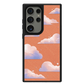 Android Leather Grip Case - Pastel Clouds