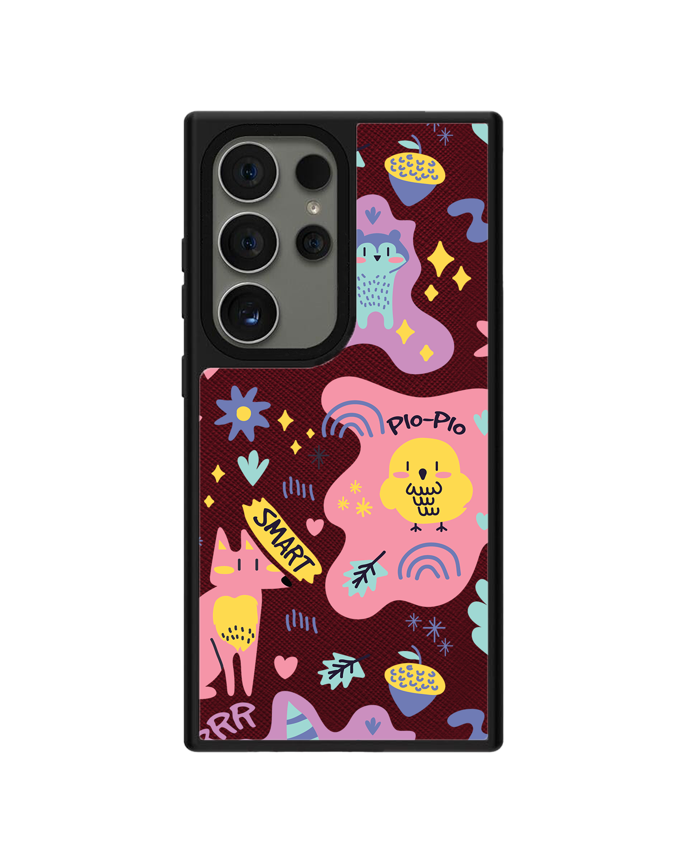 Android Leather Grip Case - Pio n Friends