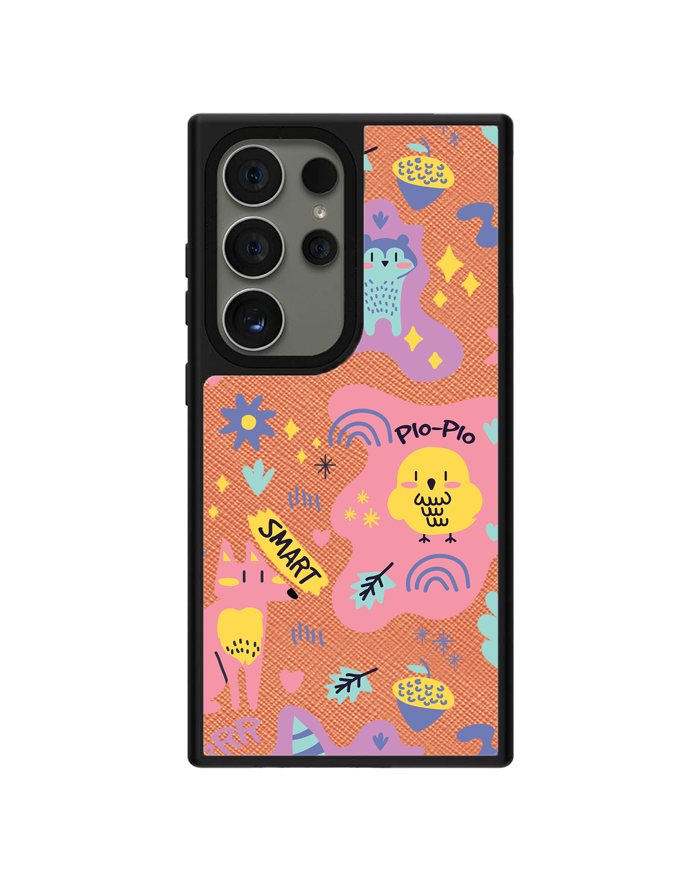 Android Leather Grip Case - Pio n Friends