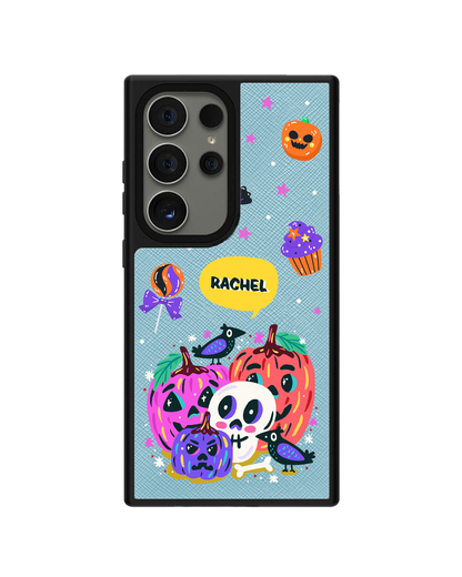 Android Leather Grip - Pumpkin Monster