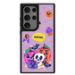 Android Leather Grip Case - Pumpkin Monster