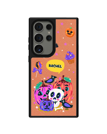 Android Leather Grip - Pumpkin Monster