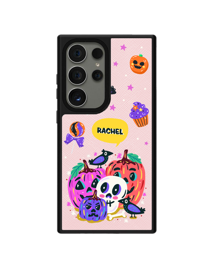 Android Leather Grip - Pumpkin Monster