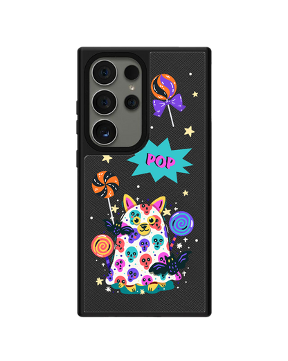 Android Leather Grip - Puppy Monster