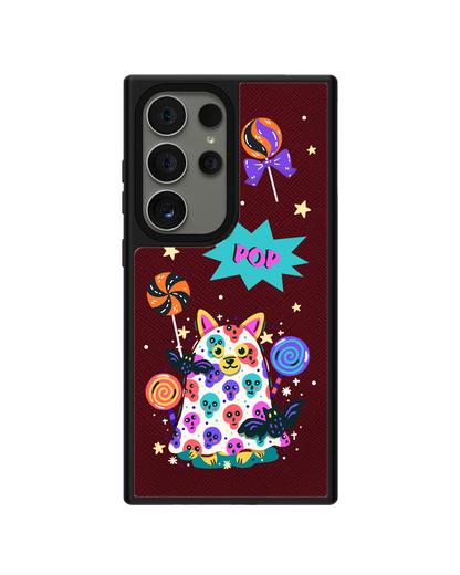 Android Leather Grip - Puppy Monster