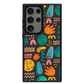 Android Leather Grip Case - Silent Art