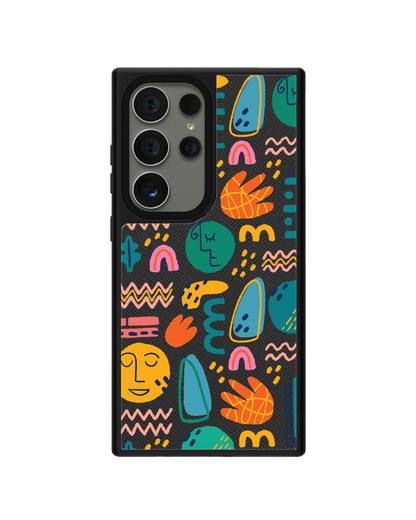 Android Leather Grip - Silent Art