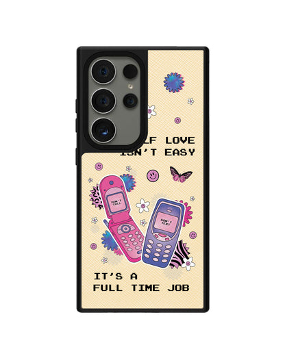 Android Leather Grip - Busy Love Myself