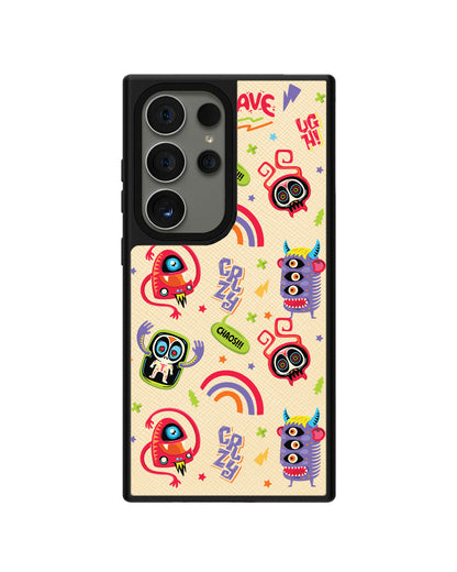 Android Leather Grip - Baby Monster