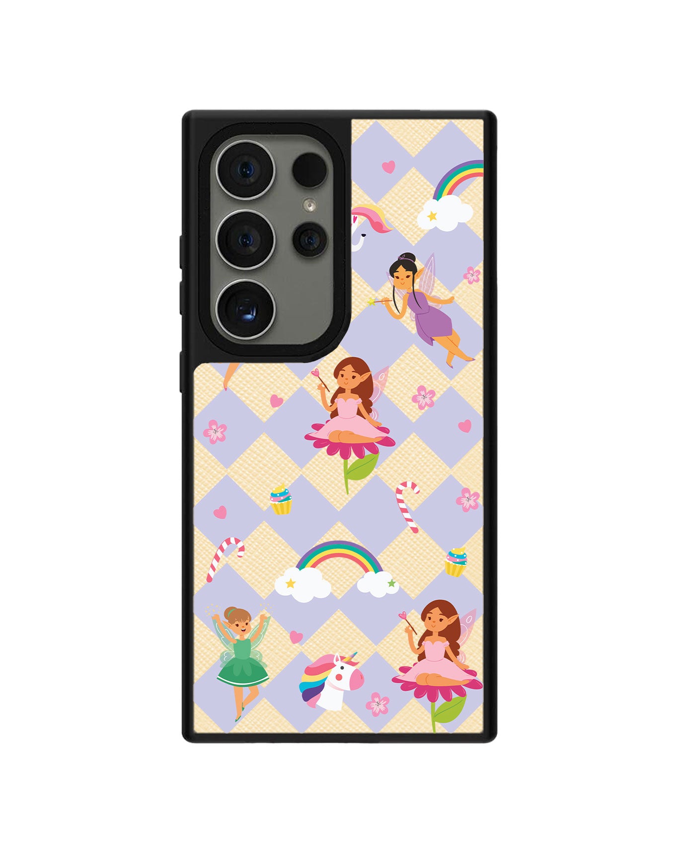 Android Leather Grip Case - Tiny Fairy