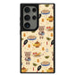 Android Leather Grip Case - Cooking Cat