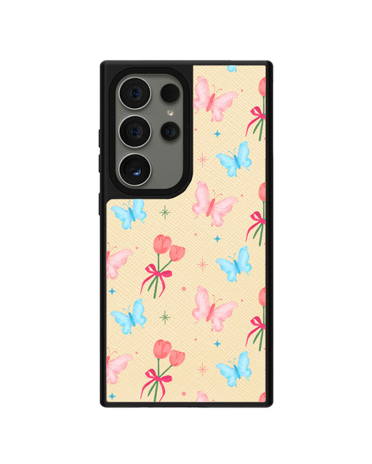 Android Leather Grip - Coquette Butterfly
