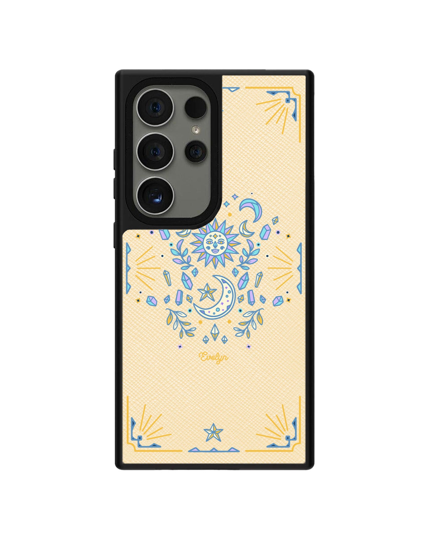 Android Leather Grip Case - Cosmic Dream