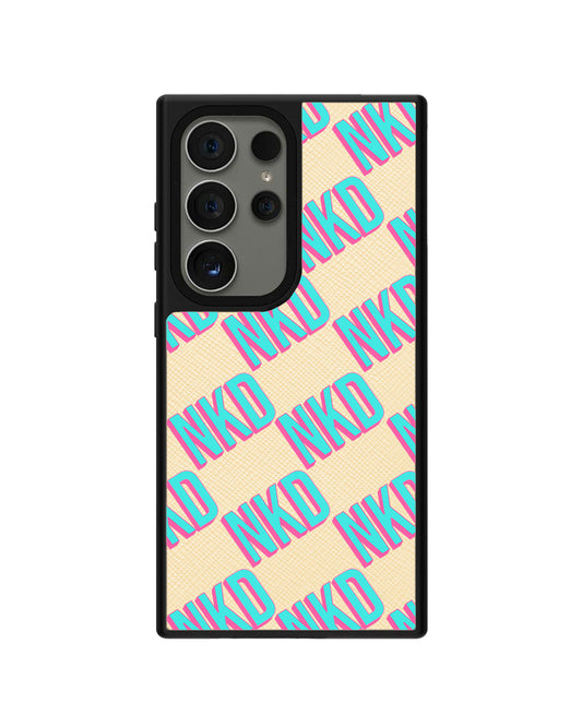 Android Leather Grip - CUSTOM MONOGRAM 3.0 Diagonal Initial 4.0