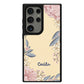 Android Leather Grip Case - Pink Florals