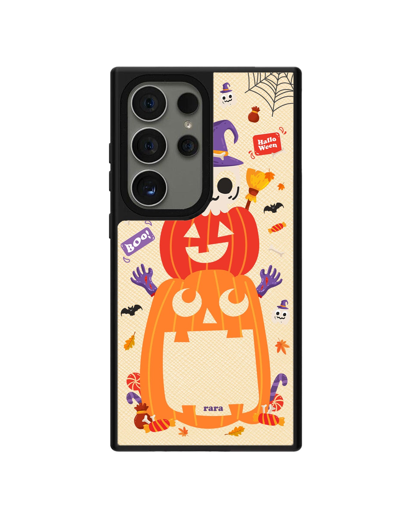 Android Leather Grip Case - Halloween