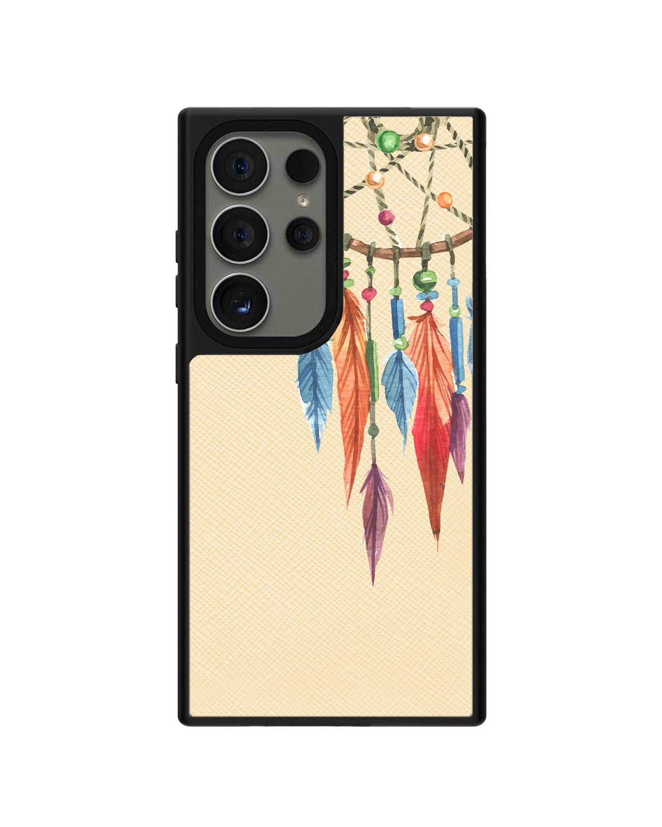 Android Leather Grip Case - Dreamcatcher 1.0