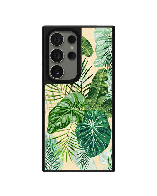 Android Leather Grip Case - Rainforest