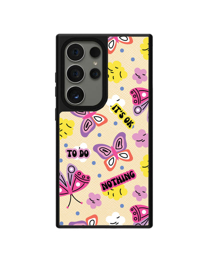 Android Leather Grip - It's OK To Do Nothing