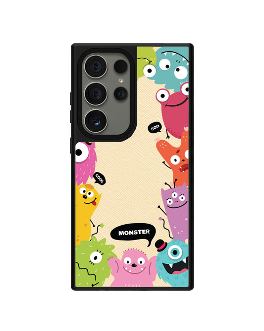 Android Leather Grip Case - Little Monster